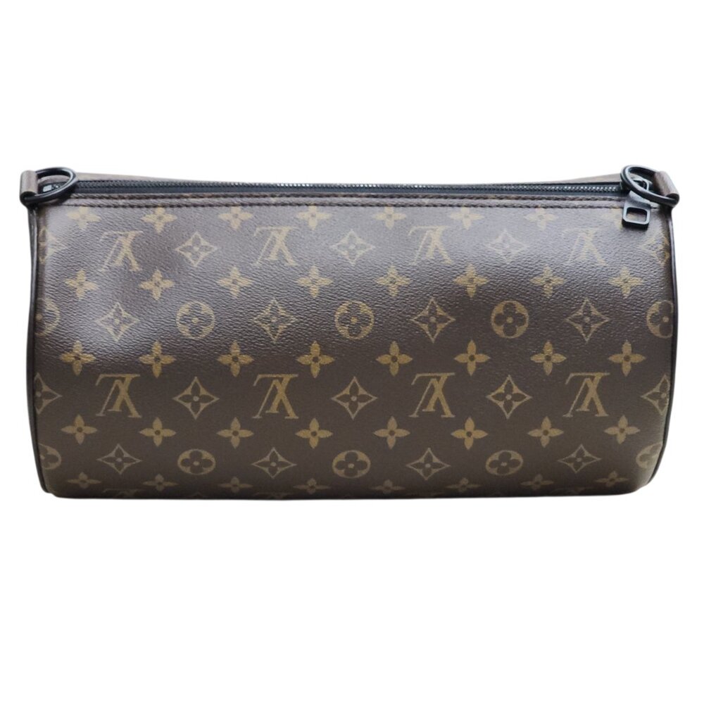 New - Louis Vuitton Soft Polochon MM Monogram Canvas Shoulder Handbag M46691 - Picture 2 of 9